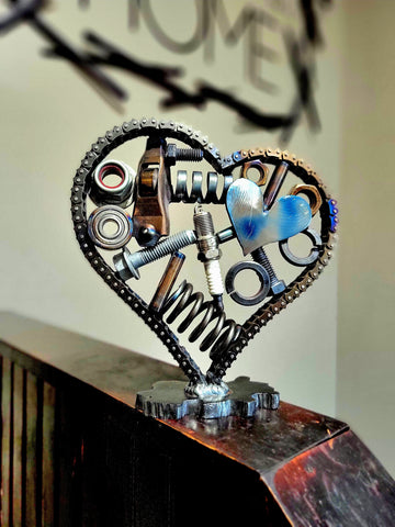 Bare Metal Spare Parts Heart